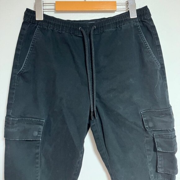 Bluenotes Slim Cargo Jogger Pants - Black - Men’s Medium - Picture 5 of 16